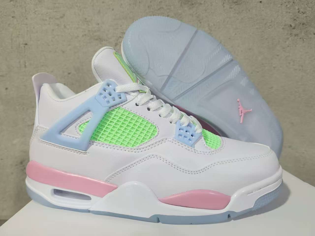 Women's White Running weapon Jordan 4 Shoes 058